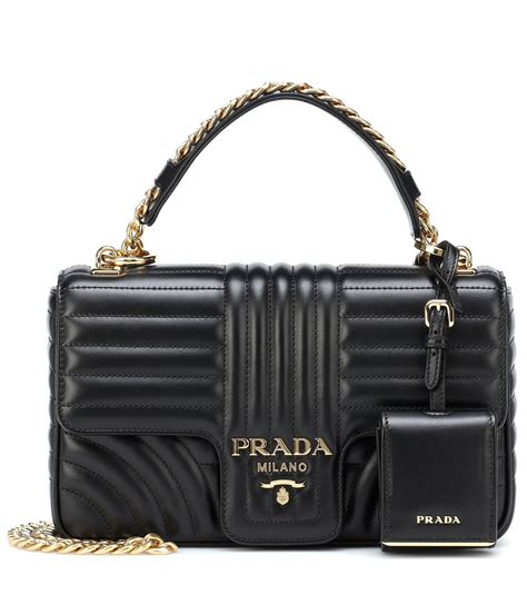 prada genuine handbag|Prada diagramme shoulder bag.